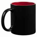 Кружка-хамелеон ON DISPLAY, матовая, черная с красным