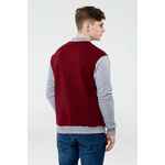 Бомбер COLLEGE бордовый, размер S