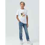 Футболка детская «Обними кота», белая, на рост 106-116 см (6 лет)