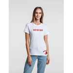 Футболка женская «Ногиотушей», белая, размер S