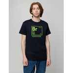 Футболка «Бро», темно-синяя, размер S
