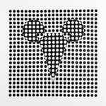 Свитшот OPTICAL MOUSE, белый, размер S