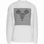 Свитшот OPTICAL MOUSE, белый, размер S