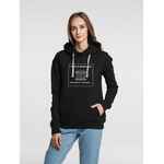 Толстовка «Тварь я дрожащая...», черная, размер XS