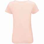 Футболка женская FLOWER POWER, розовая, размер S