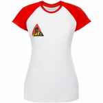 Футболка женская «Ищи суть», белая с красным, размер S