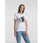 Футболка женская «Приступ лени», белая, размер S