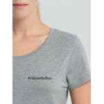 Футболка женская «Серые будни», серый меланж, размер S