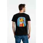 Футболка «Шут», черная, размер S