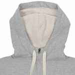 Толстовка на молнии KULONGA SHERPA, серый меланж, размер M