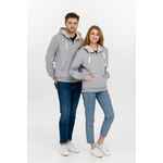 Толстовка на молнии KULONGA SHERPA, серый меланж, размер M