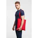 Холщовая сумка BASIC 105, красная