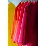 Футболка унисекс SPORTY 140 оранжевая, размер XS