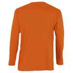 Футболка мужская с длинным рукавом MONARCH 150 оранжевая, размер S