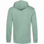 Толстовка с капюшоном унисекс BNC INSPIRE (ORGANIC), серо-зеленая, размер XS