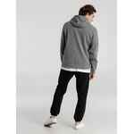 Толстовка с капюшоном унисекс KING, темно-серый меланж, размер M