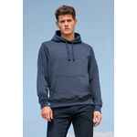 Толстовка унисекс SPENCER, черный меланж, размер XS