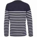 Футболка детская с длинным рукавом MATELOT LSL KIDS, темно-синяя с белым, на рост 142-152 см (12 лет)