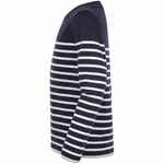 Футболка детская с длинным рукавом MATELOT LSL KIDS, темно-синяя с белым, на рост 106-116 см (6 лет)