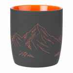 Кружка SURPRISE TOUCH с покрытием софт-тач, оранжевая