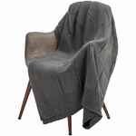 Плед CHESS QUEEN, VER.2, серый меланж