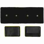 Кошелек PARTINICO, черный с желтым