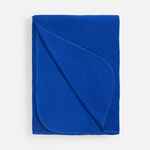 Флисовый плед WARM&PEACE XL, ярко-синий