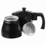 Гейзерная кофеварка SIENA, черная