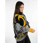 Свитер оверсайз на заказ TRICKSY NET, полушерсть, размер S/M