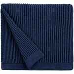 Плед SHIRR, темно-синий (сапфир)