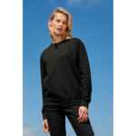 Свитшот унисекс COLUMBIA, черный меланж, размер XS