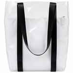 Шопер CLARITY с белым органайзером, прозрачный