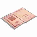 Обложка для паспорта SHALL, серая