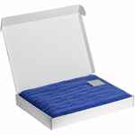 Плед AURAY, ярко-синий