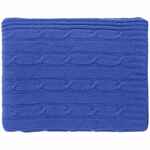 Плед AURAY, ярко-синий