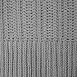 Плед TERMOMENT, светло-серый