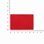 Наклейка тканевая LUNGA, L, красная