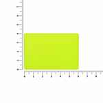 Наклейка тканевая LUNGA, L, желтый неон