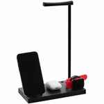 Зарядная станция с лампой QUICK TRICK, черная