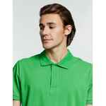 Рубашка поло мужская VIRMA PREMIUM, зеленое яблоко, размер S