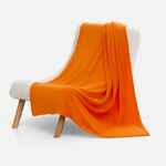 Плед PLUSH, оранжевый