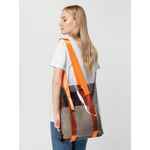 Шопер CLEAR FEST, прозрачный серый с оранжевыми ручками