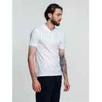 Рубашка поло мужская ADAM, белая, размер S