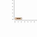 Шильдик металлический ALFA LITEN, золотистый