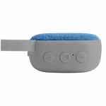 Беспроводная колонка CHUBBY, серая с голубым