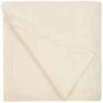 Плед ORNATO, молочно-белый (ванильный)