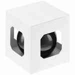 Елочный шар FINERY GLOSS, 8 см, глянцевый черный