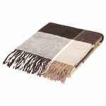 Плед EDINBURGH, бежево-коричневый