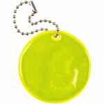 Светоотражатель SPARE CARE, круг, желтый неон