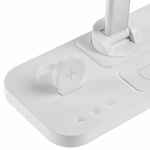 Настольная лампа с беспроводной зарядкой POWER LIGHT, белая